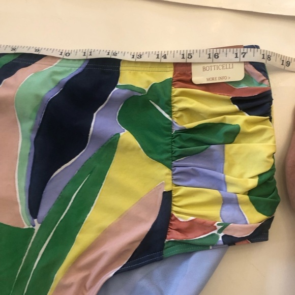 Artesands L’avana Botticelli Colorful High Waist Swim Bikini Bottoms Plus SZ 18 - Picture 9 of 12